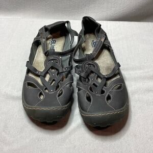 JBU tan/gray Sydney hiking shoes size 10